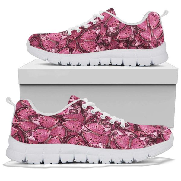 Women’s Butterfly Tie Sneakers, Casual Cute Shoes For Men And Women