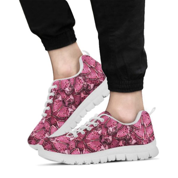 Women’s Butterfly Tie Sneakers, Casual Cute Shoes For Men And Women