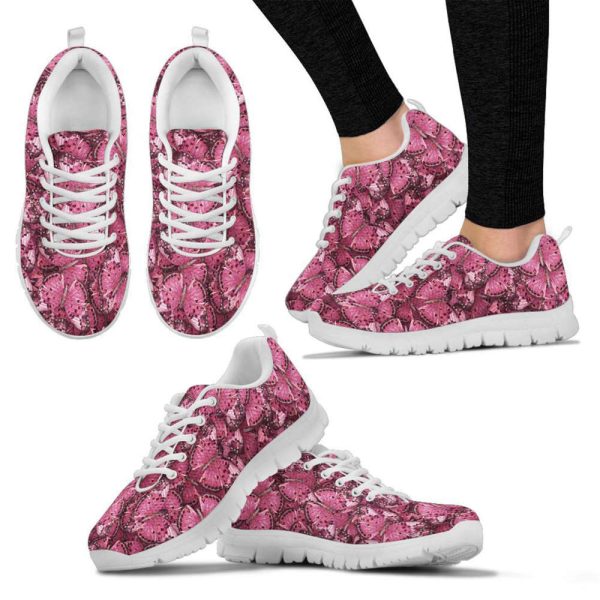 Women’s Butterfly Tie Sneakers, Casual Cute Shoes For Men And Women