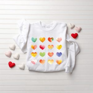 womens graphic hearts sweatshirt love valentine sweatshirt gift for lover 1.jpeg