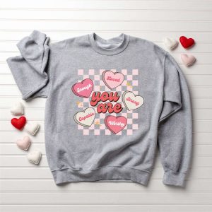 womens valentines day sweatshirt teacher valentine sweatshirt love sweatshirt for women 3.jpeg