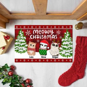 xmas door mat meowy christmas doormat funny christmas doormat christmas holiday gift cat mat 1.jpeg