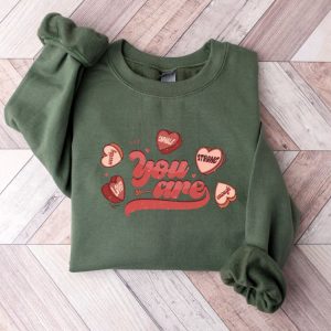 you are loved sweatshirt valentine sweatshirt couple sweater sweatshirt for women 1 4.jpeg