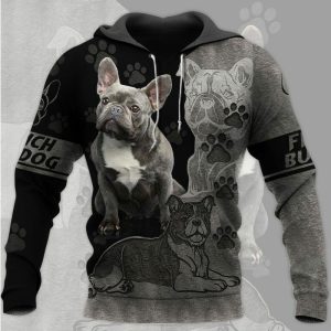 3d french bulldog lovers custom hoodie for men and women 1.jpeg