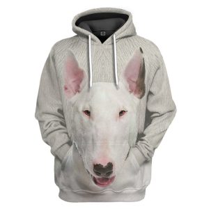 Bull Terrier Dog Front And Back…