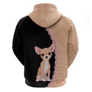 custom chihuahua dog hoodie with polynesian for men women 1 1.jpeg