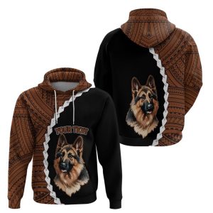 Custom German Shepherd Dog Hoodie With…
