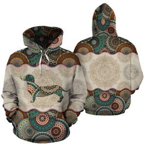 dachshund dog vintage mandala full hoodie all over print pullover hoodie for men women.jpeg