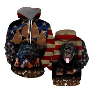 Independence Day 4th Of July Rottweiler…