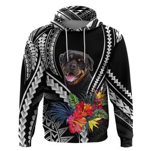 Personalised Polynesian Dog Hoodie Rottweiler With…