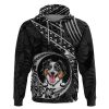 Personalised Polynesian Dog Hoodie With Australian Shepherd – Crescent Style