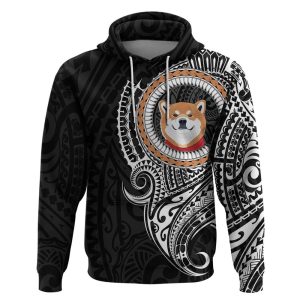 Polynesian Shiba Inu Dog Hoodie Dog…