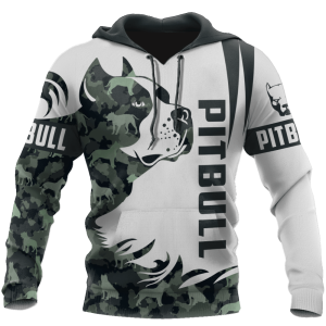 Save A Pit Bull Euthanize A Dog Fighter Camo Hoodie Shirt, Gift For Men Women