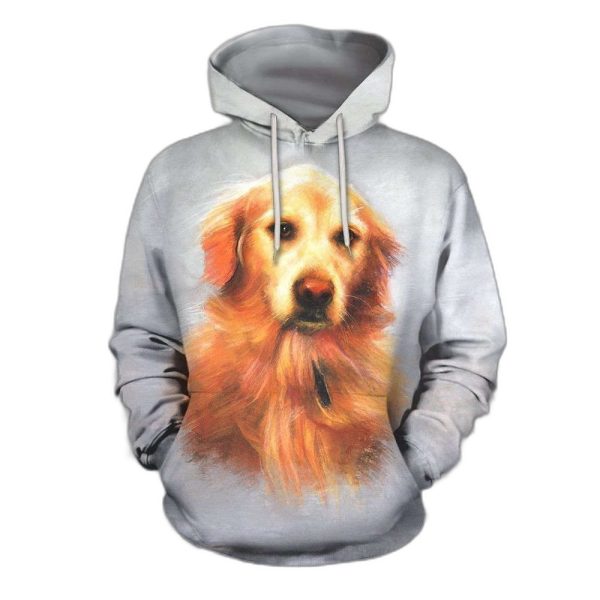 Yellow Dog Shirts Hoodie 3D All Over Printed For Men Women