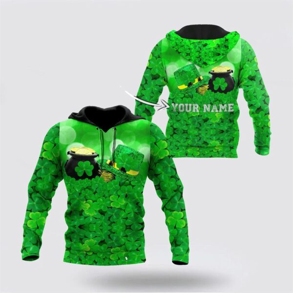 Customize Name Patrick Treasure Hoodie For Men And Women, St Patricks Day Shirts