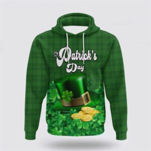 Customized St Patricks Day Hoodie Green…