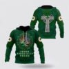 Irish American Pride Saint Patrick’s Day 3D All Over Printed Shirts For Men And Women Hoodie, St Patricks Day Shirts