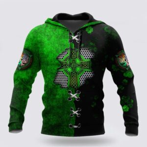 Irish Celtic Knot Cross In My Heart St Patricks Day 3D Design Shirts St Patricks Day Shirts 1 yhi083.jpg