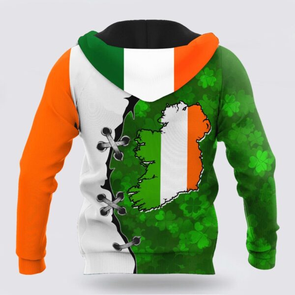 Irish Pride St Patrick Day Unisex Shirts Custom Name Xt Hoodie 3D All Over Printed, St Patricks Day Shirts