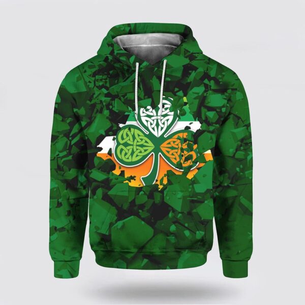 Irish Saint Patrick’s Day 3D All Over Print Hoodie, St Patricks Day Shirts