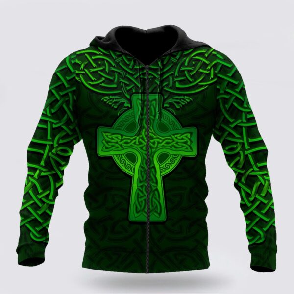 Irish Saint Patrick’s Day 3D All Over Printed Shirts For Men And Women Hoodie, St Patricks Day Shirts