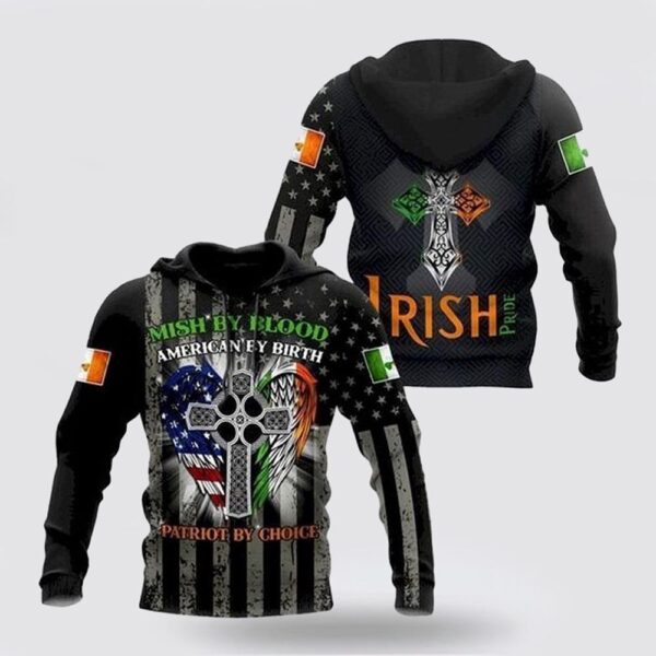Irish St Patrick Day Mish By Blood All Over Printing 3D Hoodie, St Patricks Day Shirts