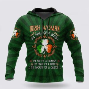 Irish St Patricks 3D Hoodie Shirt…