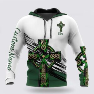 Irish St Patricks Celtic Cross 3D Hoodie Shirt For Men And Women Custom Name St Patricks Day Shirts 2 nc5b4h.jpg