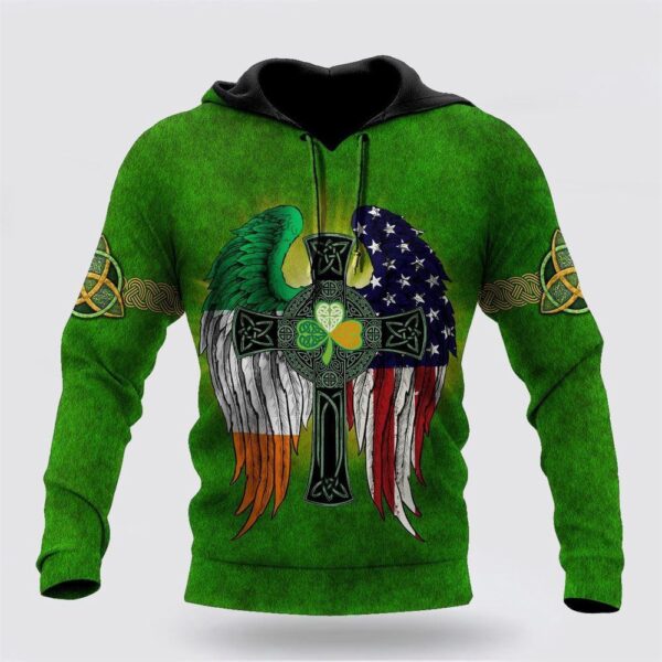 Irish St Patricks Day Printed 3D Hoodie, St Patricks Day Shirts