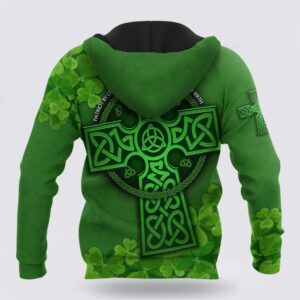 Premium Unisex Hoodie Irish St Patricks Celtic Cross And Shamrock St Patricks Day Shirts 3 hxk8dw.jpg