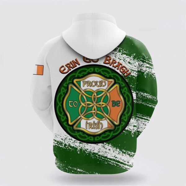 Premium Unisex Hoodie Irish St Patricks Celtic Cross, St Patricks Day Shirts