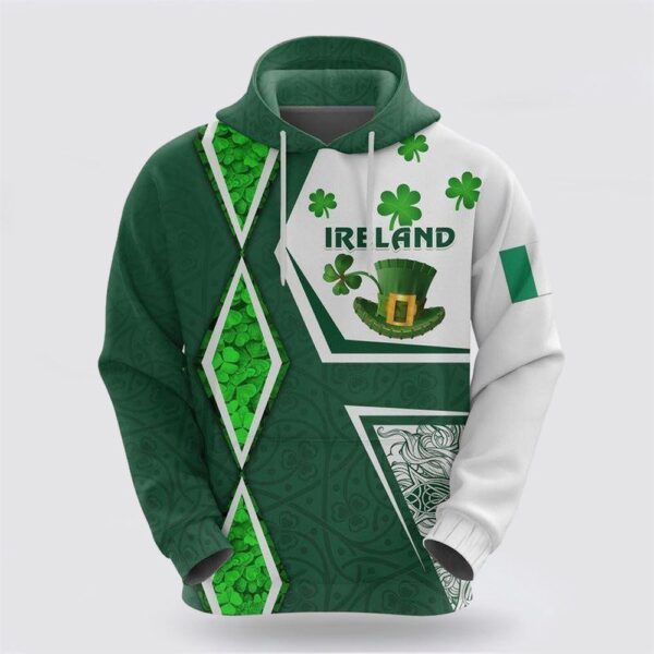 Premium Unisex Hoodie Irish St Patricks, St Patricks Day Shirts