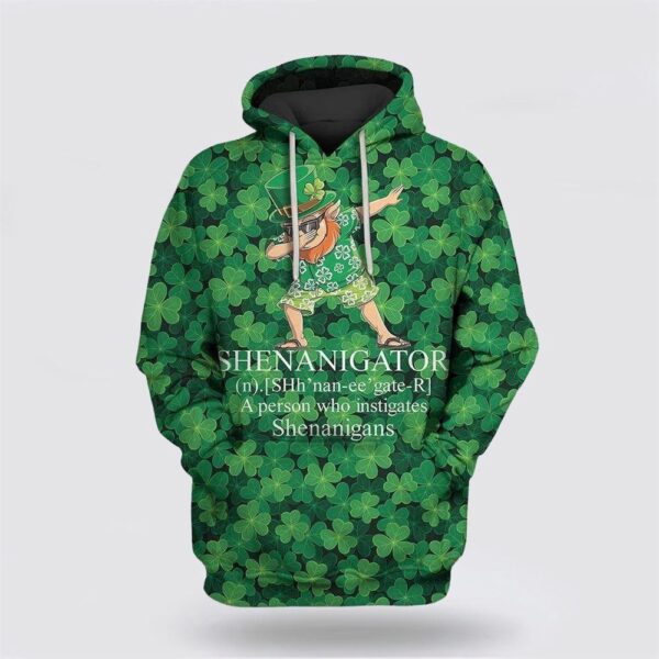 Shenanigator St Patrick’s Day Custom Hoodie Apparel, St Patricks Day Shirts
