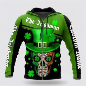 Skull Irish St Patrick Day Unisex Shirts Custom Name Hoodie 3D All Over Printed St Patricks Day Shirts 2 vsziav.jpg