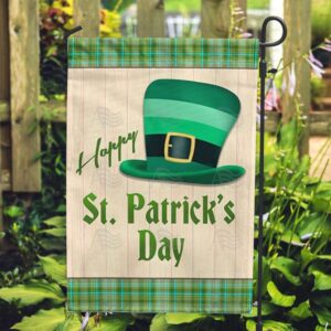 St Patrick Day Flag, Green Striped…