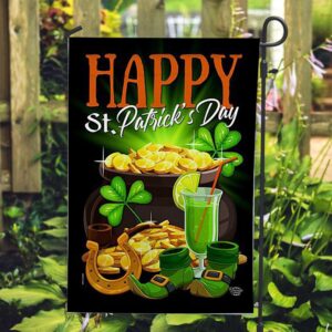 St Patrick Day Flag, Happy Saint…