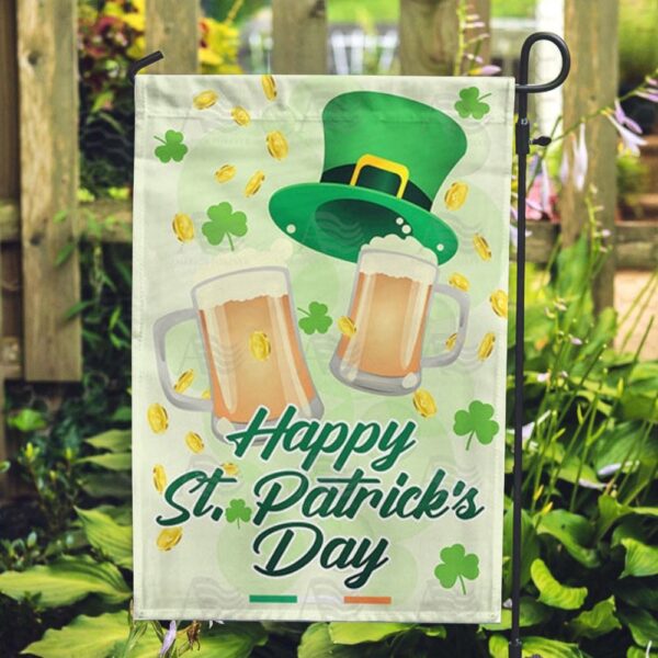 St Patrick Day Flag, Irish Brew For Me And You Double Sided Flag, St Patrick’s Flag, St Patrick’s Day Garden Flag