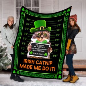St Patrick’s Blanket, Irish Catnip Made…