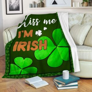 St Patrick’s Blanket, Kiss Me I’m…
