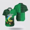 St Patrick’s DayRainbow Grass Hawaiian Shirt, St Patricks Day Shirts, Shamrock Hawaiian Shirt