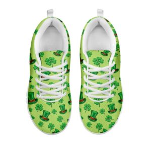 St Patrick s Day Shoes Clover And Hat St. Patrick s Day Print White Running Shoes St Patrick s Day Sneakers 2 septzl.jpg