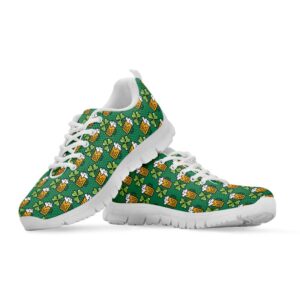 St Patrick s Day Shoes Cute Saint Patrick s Day Pattern Print White Running Shoes St Patrick s Day Sneakers 3 hdonxy.jpg