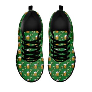 St Patrick s Day Shoes Cute St. Patrick s Day Pattern Print Black Running Shoes St Patrick s Day Sneakers 2 a1mkt7.jpg