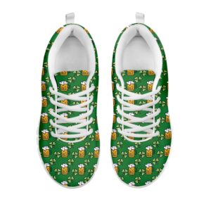 St Patrick s Day Shoes Cute St. Patrick s Day Pattern Print White Running Shoes St Patrick s Day Sneakers 2 qnm21q.jpg