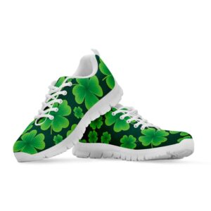 St Patrick s Day Shoes Four Leaf Clover St. Patrick s Day Print White Running Shoes St Patrick s Day Sneakers 3 kdetel.jpg