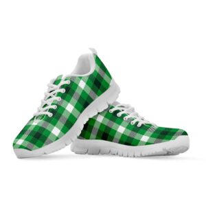 St Patrick s Day Shoes Irish Check Saint Patrick s Day Print White Running Shoes St Patrick s Day Sneakers 3 vpxt4r.jpg