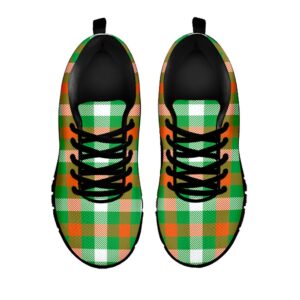 St Patrick s Day Shoes Irish Checkered St. Patrick s Day Print Black Running Shoes St Patrick s Day Sneakers 2 jstoxc.jpg