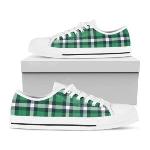 St Patrick s Day Shoes Irish St. Patrick s Day Plaid Print White Low Top Shoes St Patrick s Day Sneakers 1 iopbh6.jpg