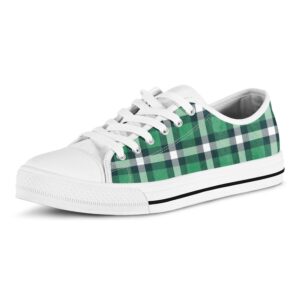 St Patrick s Day Shoes Irish St. Patrick s Day Plaid Print White Low Top Shoes St Patrick s Day Sneakers 2 xxo8sw.jpg