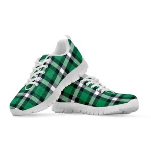 St Patrick s Day Shoes Irish St. Patrick s Day Plaid Print White Running Shoes St Patrick s Day Sneakers 3 lfbwg8.jpg